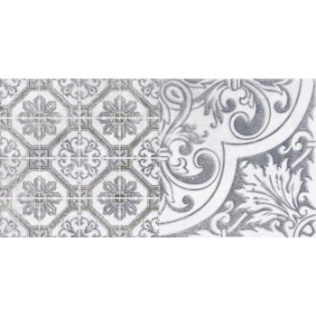 Настенная плитка декор3 Кампанилья 1641-0095 20x40 серый 329р/шт