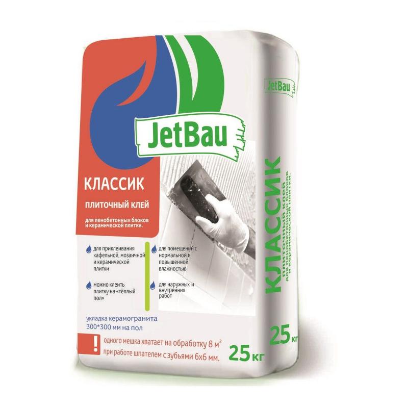 JetBau МОЗАИКА Клей плиточный на белом цементе (20кг)