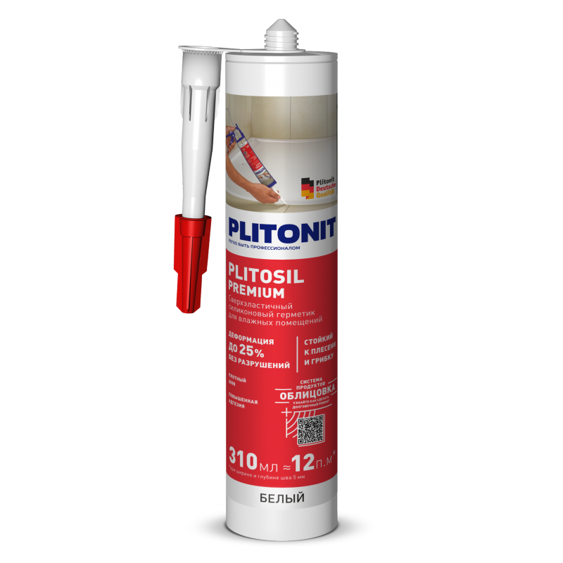 Герметик силик. ПЛИТОНИТ (бежевый)