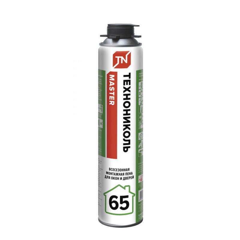 Пена монтаж 750гр ТЕХНОНИКОЛЬ MASTER 65 проф