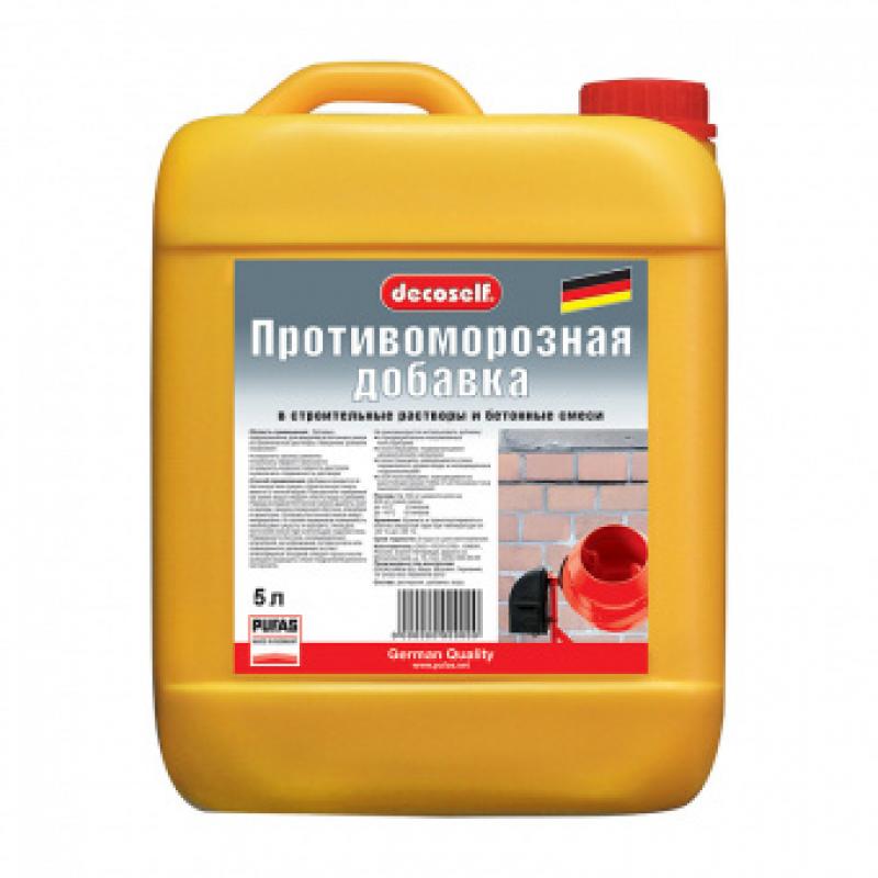 ПУФАС Противоморозная добавка 10л (-15 С)