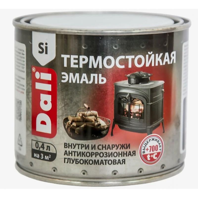 Рогнеда DALI эмаль термостойкая 600С кремнеорг 0.4л (серебро)