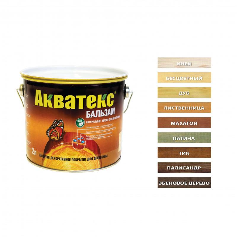 Рогнеда Акватекс-Бальзам защита д/дер масло 0.75л (Эбеновое дерево)