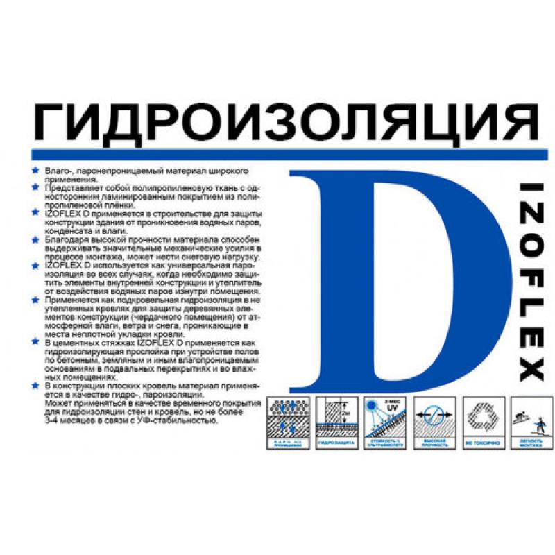 dacha D пароизоляция универсальная 60м2