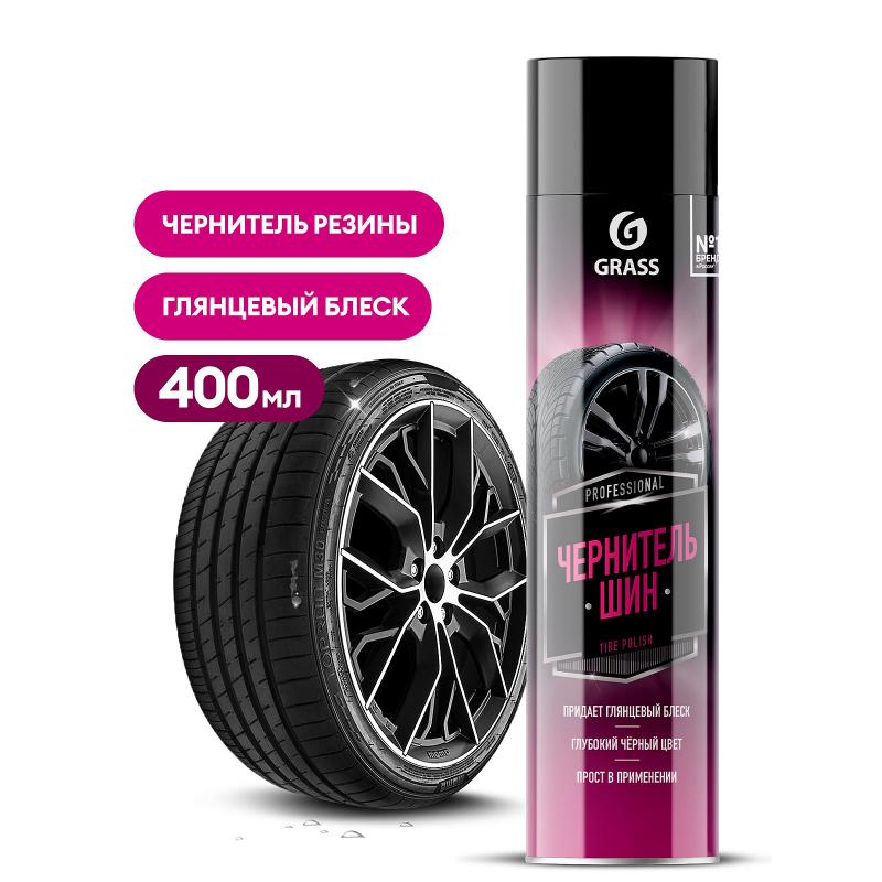 110546 GRASS Tire Polish Чернитель шин  0,4л