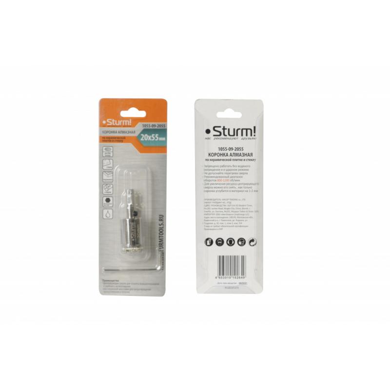 H1055-10-10 Коронка алмаз. для УШМ, tilePro, 10 мм , hanskpnner