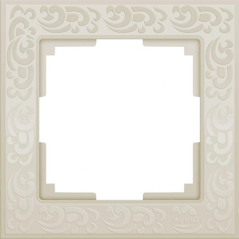 Рамка на 1 пост (слоновая кость WL05-Frame-01-ivory)