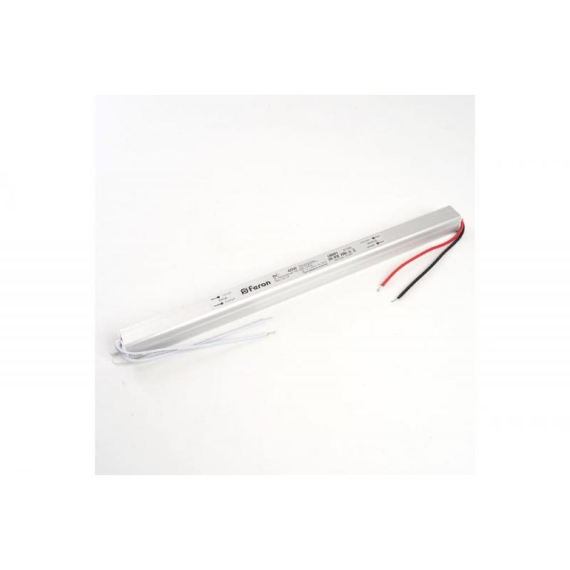 Драйвер светодиодный LED 60w 24v ультратонкий